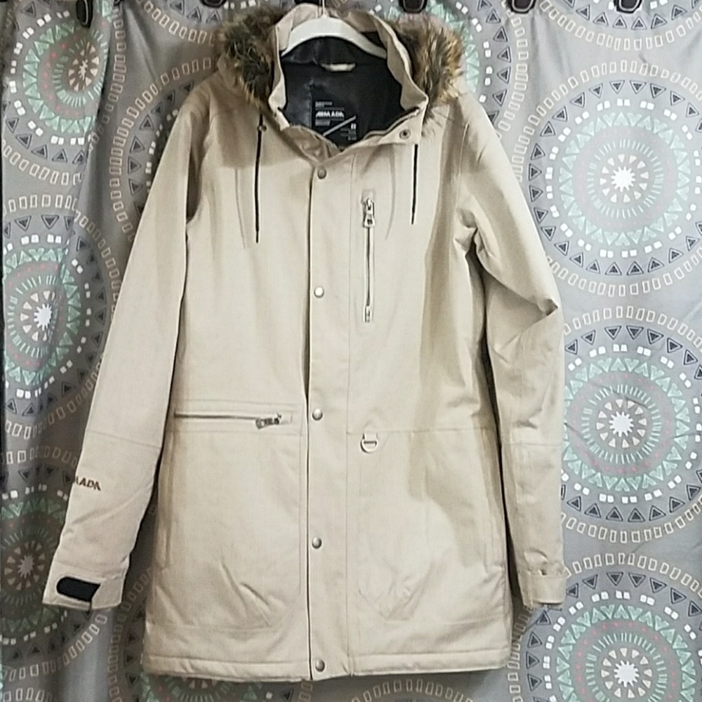 Water proof Amanda 3 quarter jacket size L w